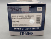 Modellautos 1:43 Ebbro 45293 Nissan Super GT300 Okayama 2015 Rd.1 #360 mit OVP