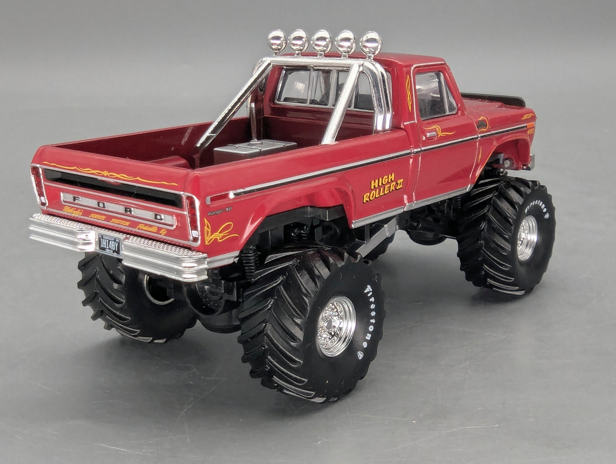 Modellautos 1:43 Greenlight Ford High Roller II 1979 F-250 Monster Truck mit OVP