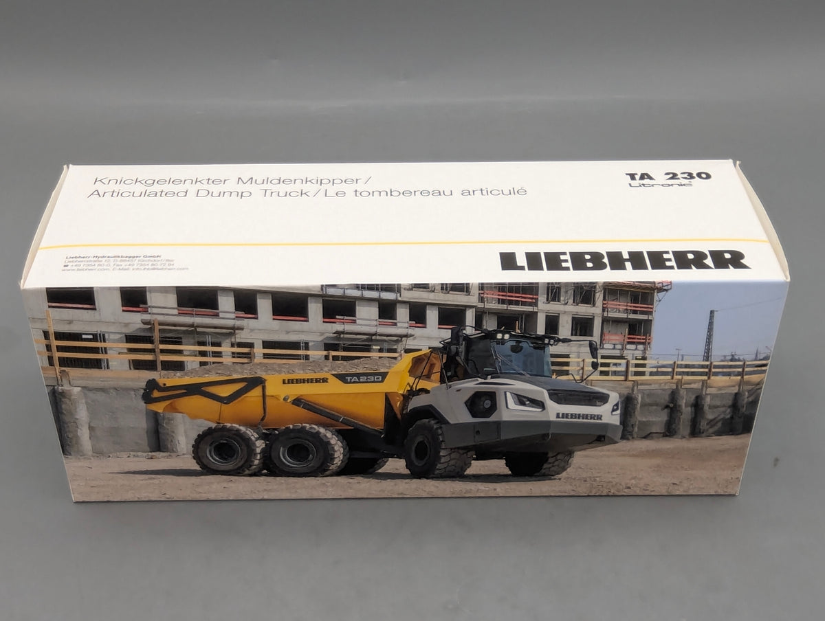 LKW Modell 1:50 Conrad 2769/0 Liebherr Knickgelenkter Muldenkipper TA 230 OVP
