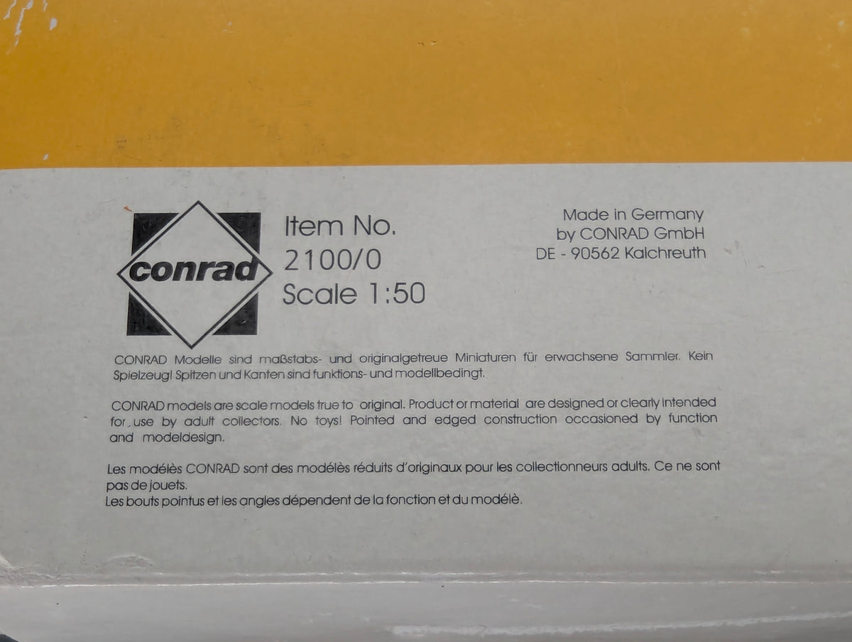 Kran Modell 1:50 Conrad 2100/0 Liebherr LTM 1070-4.1 Mobilkran mit OVP