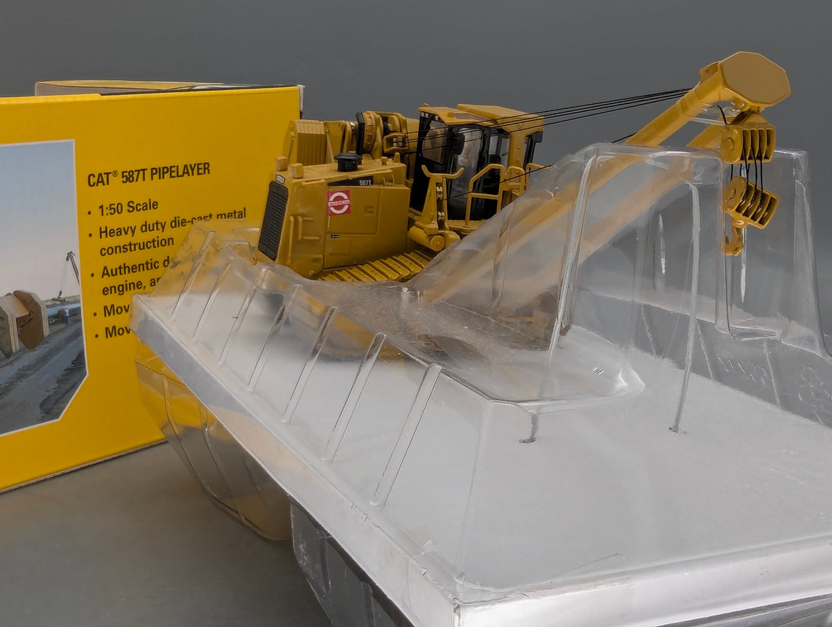 Baumaschinen Modell 1:50 Norscot 55272 Caterpillar Cat 587 T Pipelayer mit OVP