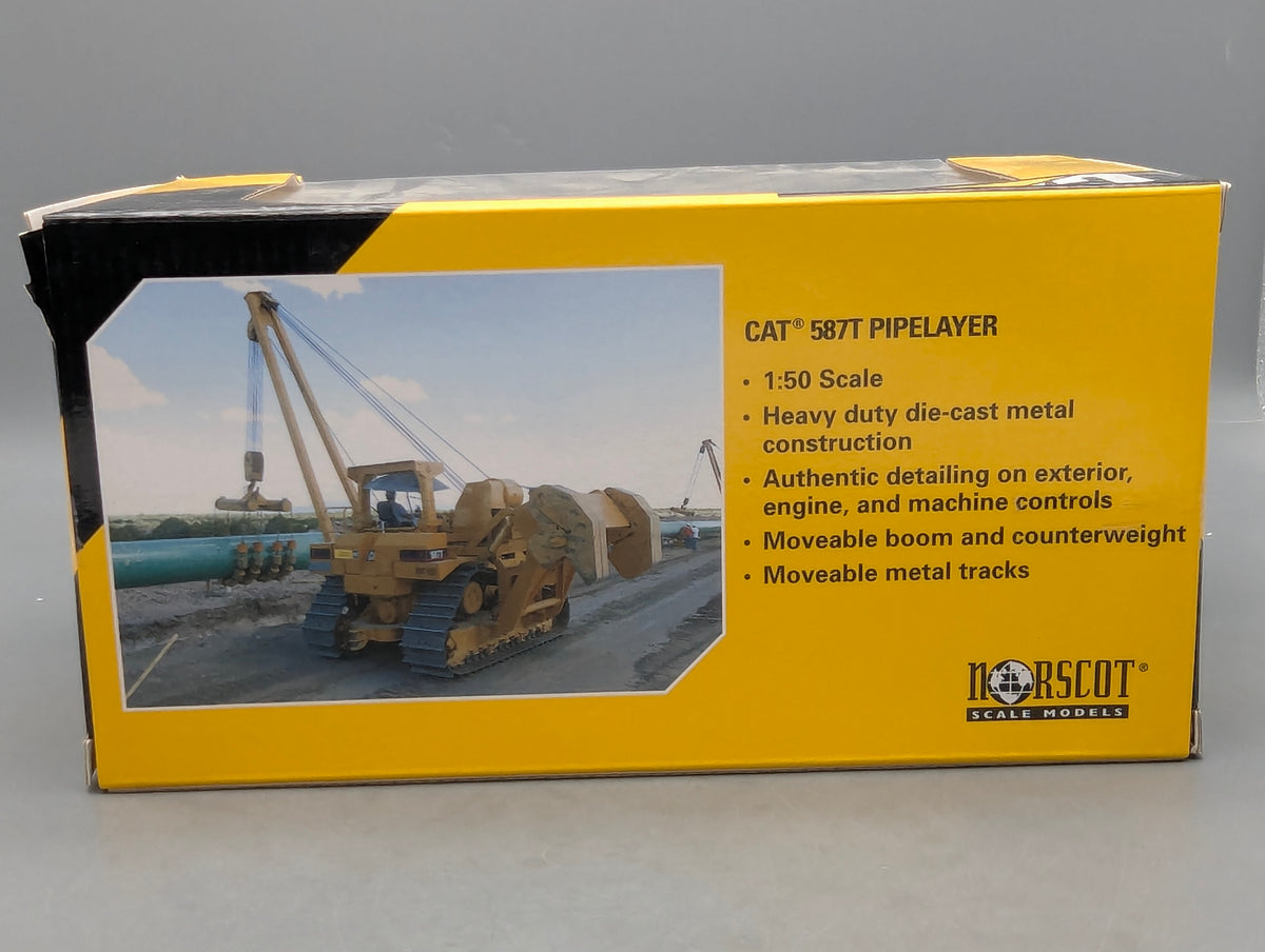 Baumaschinen Modell 1:50 Norscot 55272 Caterpillar Cat 587 T Pipelayer mit OVP