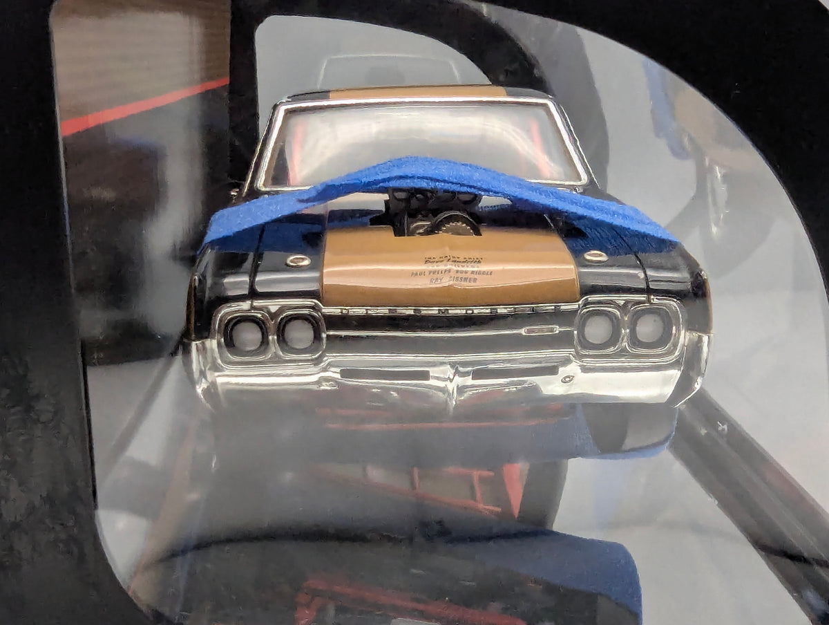 Modellautos 1:18 Ertl Oldsmobile 1966 Hurst Hairy Olds mit OVP