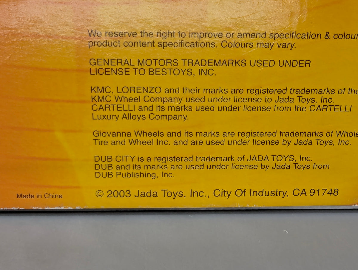 Modellautos 1:18 Jada Dub City Big Ballers GMC Yukon Denali XL mit OVP
