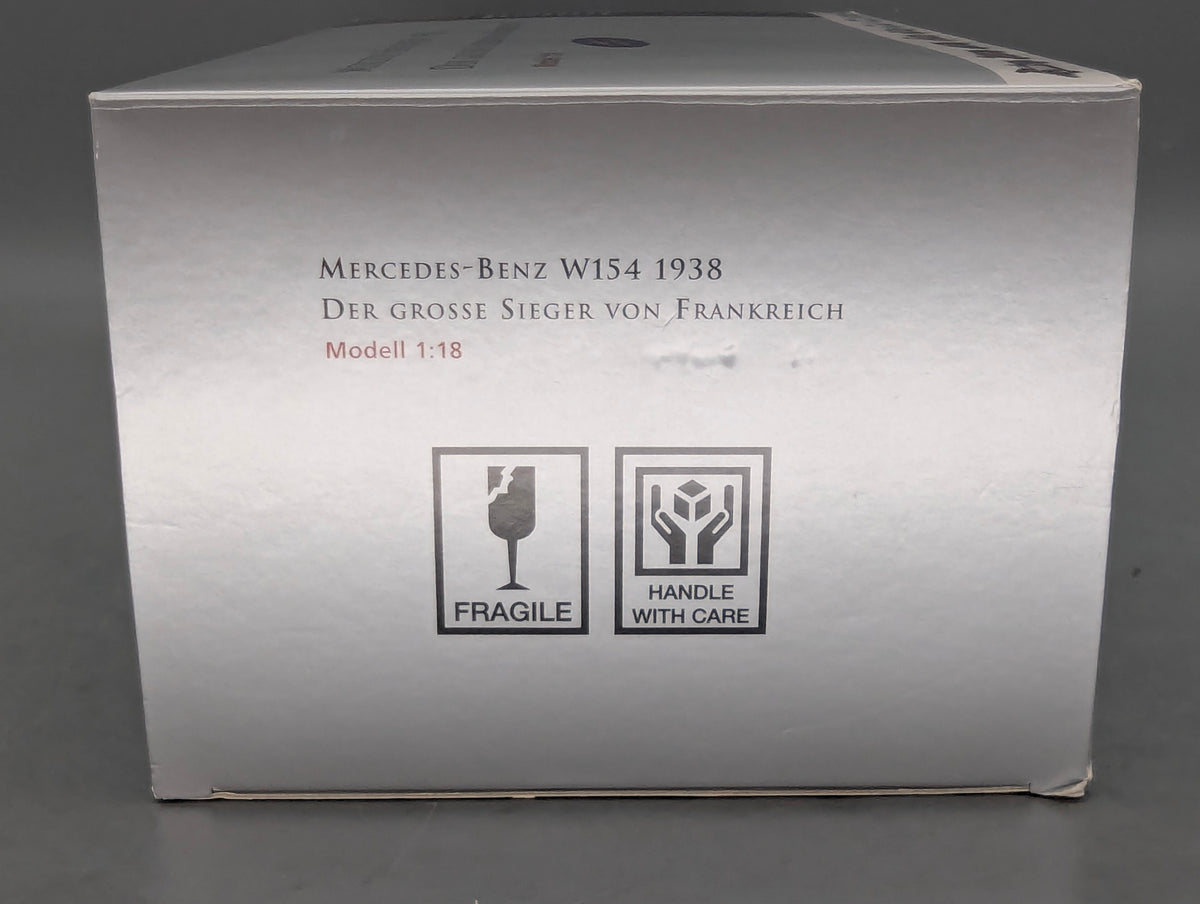 Modellautos 1:18 CMC Mercedes Benz W154 Der Große Sieger Frankreich 1938 #26 OVP