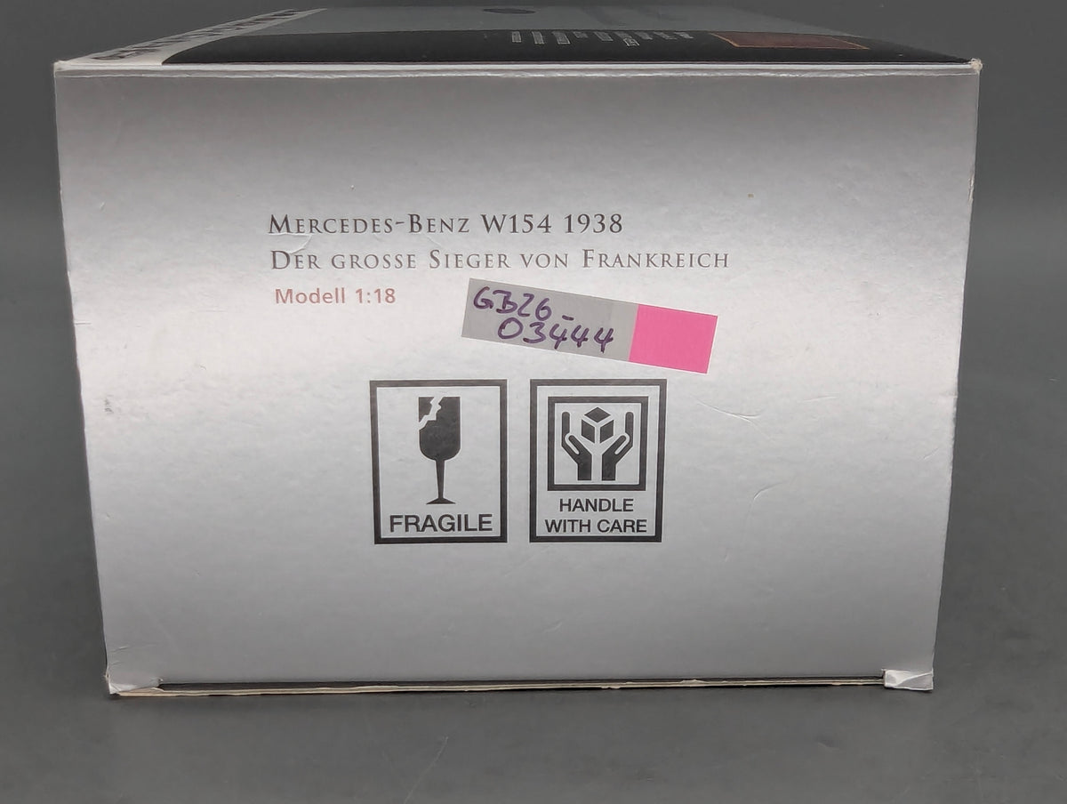 Modellautos 1:18 CMC Mercedes Benz W154 Der Große Sieger Frankreich 1938 #26 OVP
