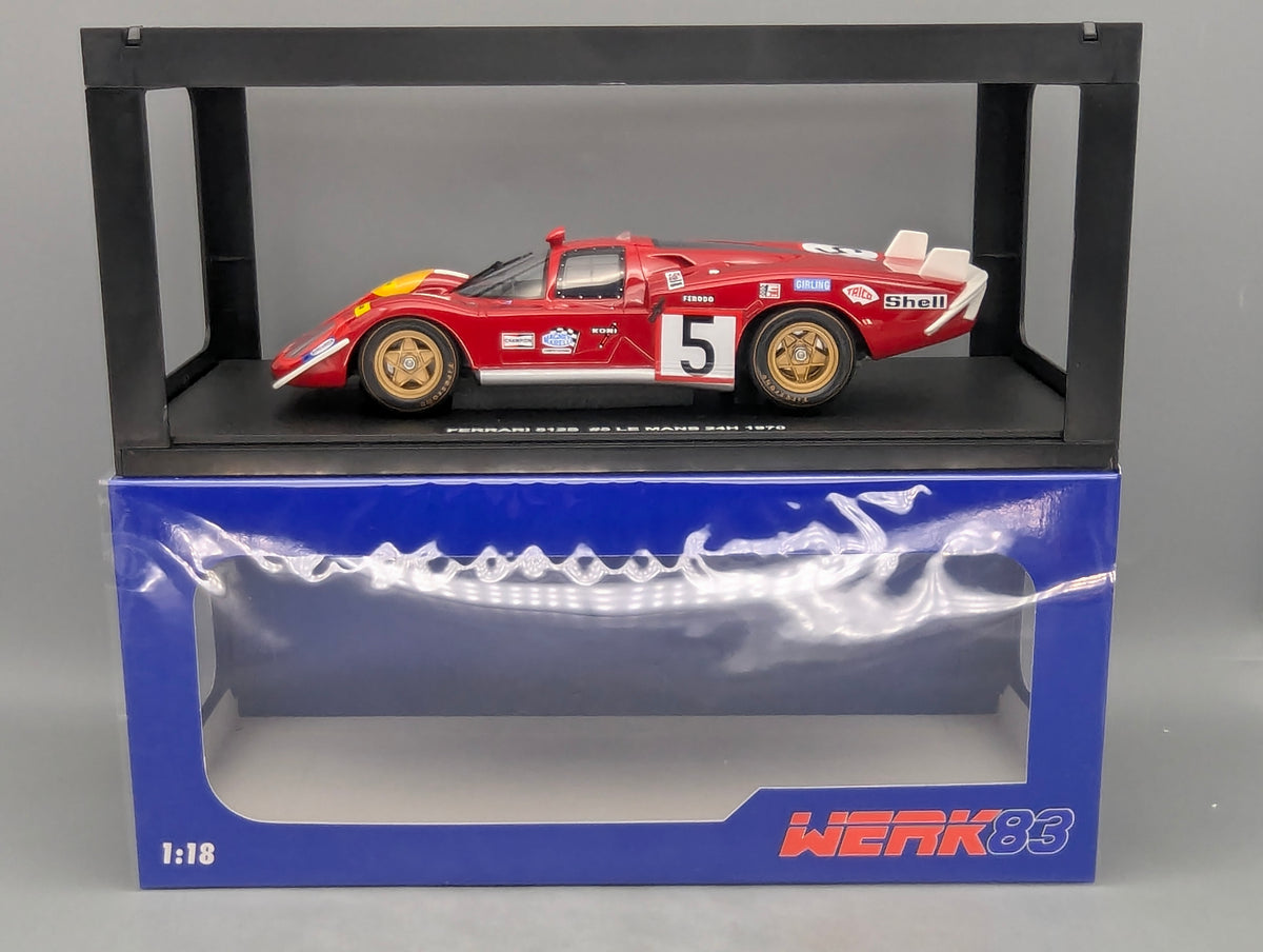 Modellautos 1:18 Werk83 Ferrari 512S 24h Le Mans 1970 #5 mit OVP