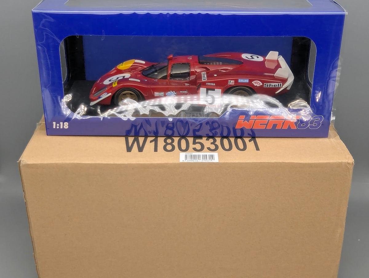 Modellautos 1:18 Werk83 Ferrari 512S 24h Le Mans 1970 #5 mit OVP