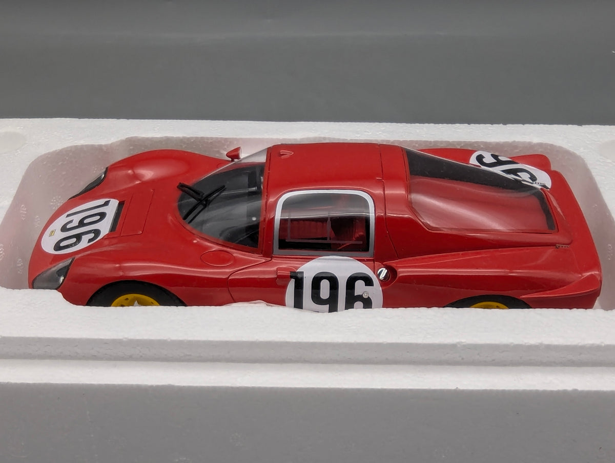 Modellautos 1:18 CMR 042 Ferrari Dino 206S Berlinetta Targa Florio 1966 #196 OVP