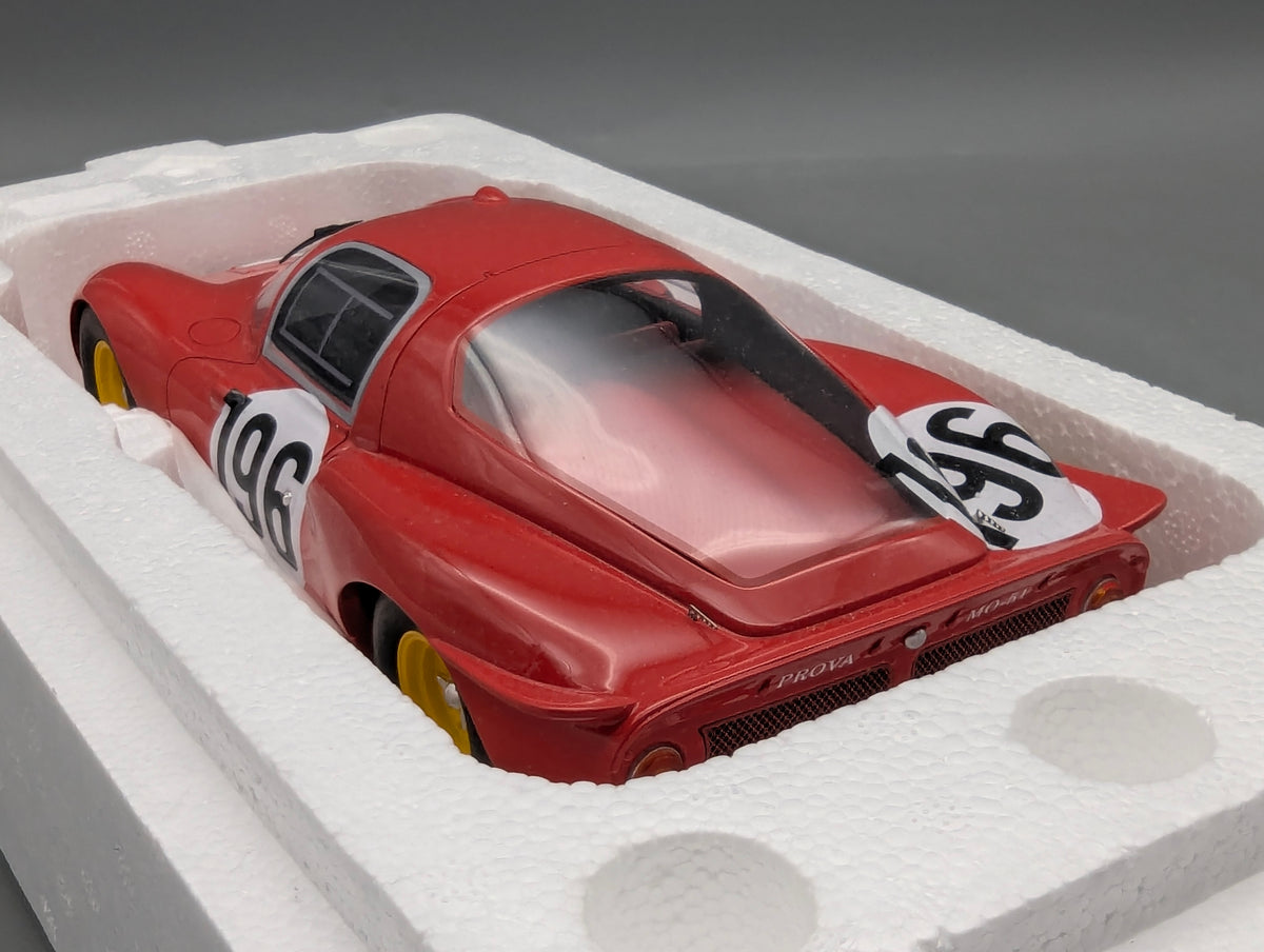 Modellautos 1:18 CMR 042 Ferrari Dino 206S Berlinetta Targa Florio 1966 #196 OVP