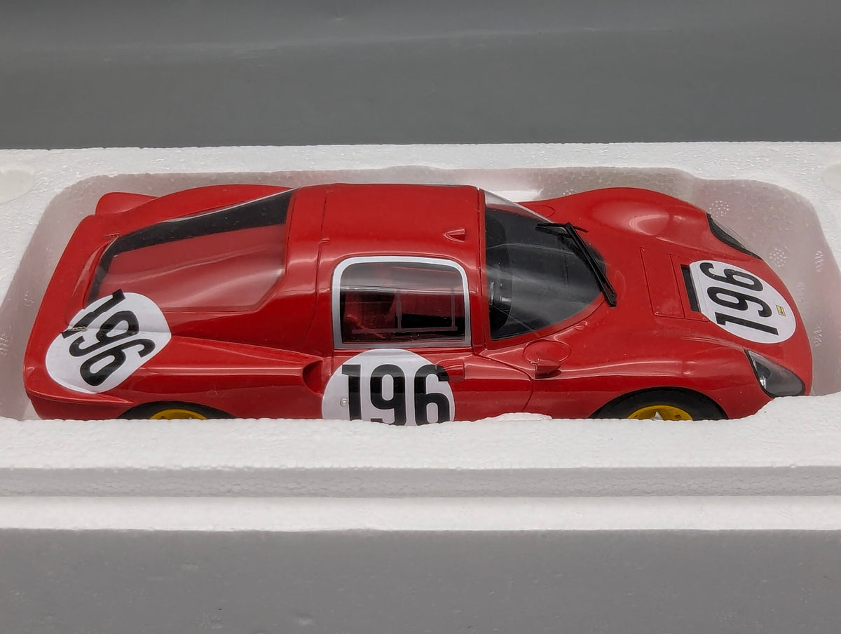 Modellautos 1:18 CMR 042 Ferrari Dino 206S Berlinetta Targa Florio 1966 #196 OVP