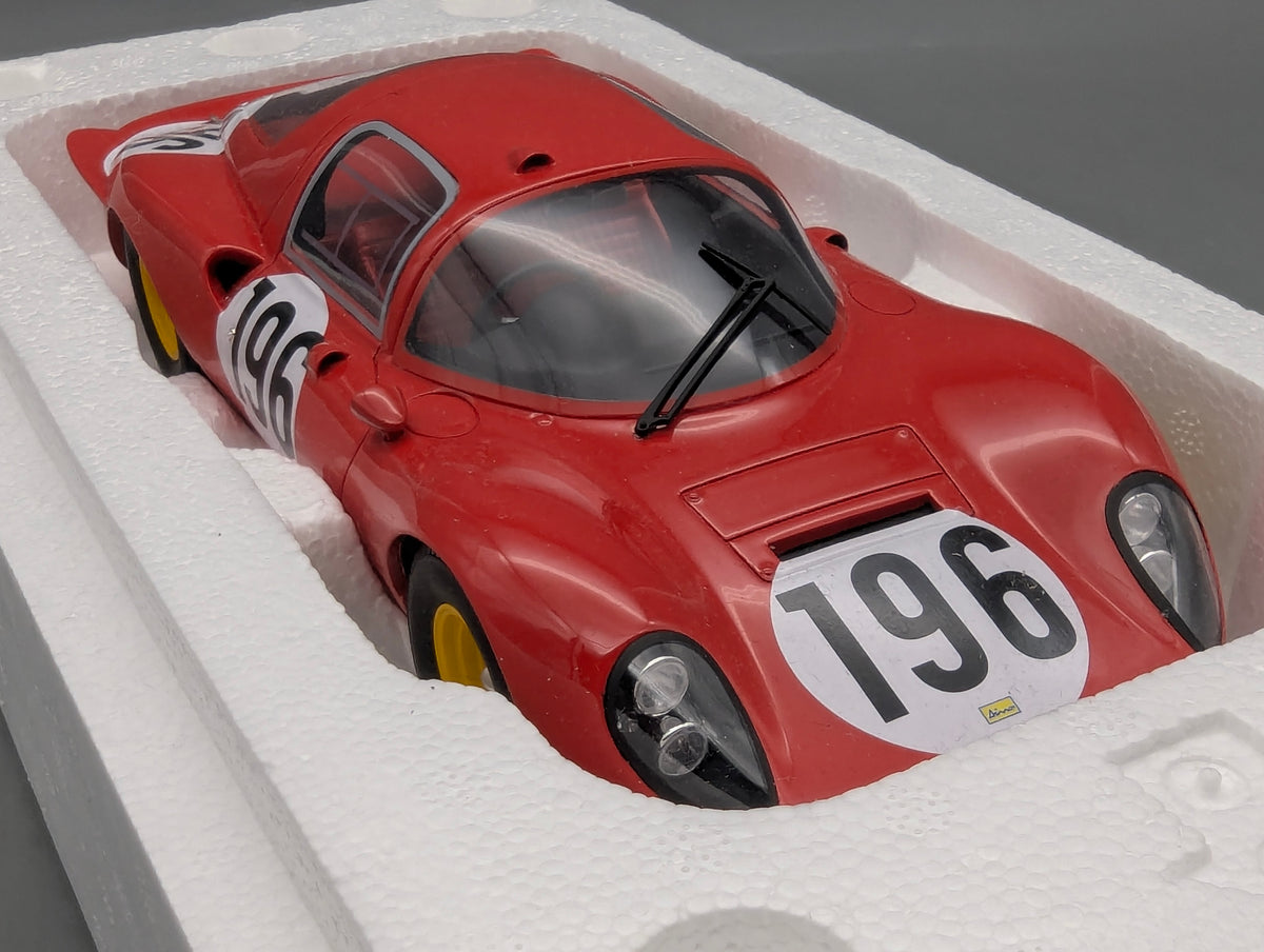 Modellautos 1:18 CMR 042 Ferrari Dino 206S Berlinetta Targa Florio 1966 #196 OVP
