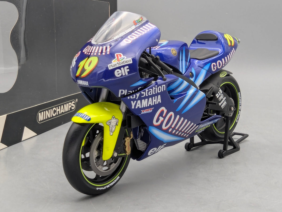 Motorrad Modell 1:12 Minichamps Yamaha YRZ 500 GP 2001 #19 Olivier Jacque OVP