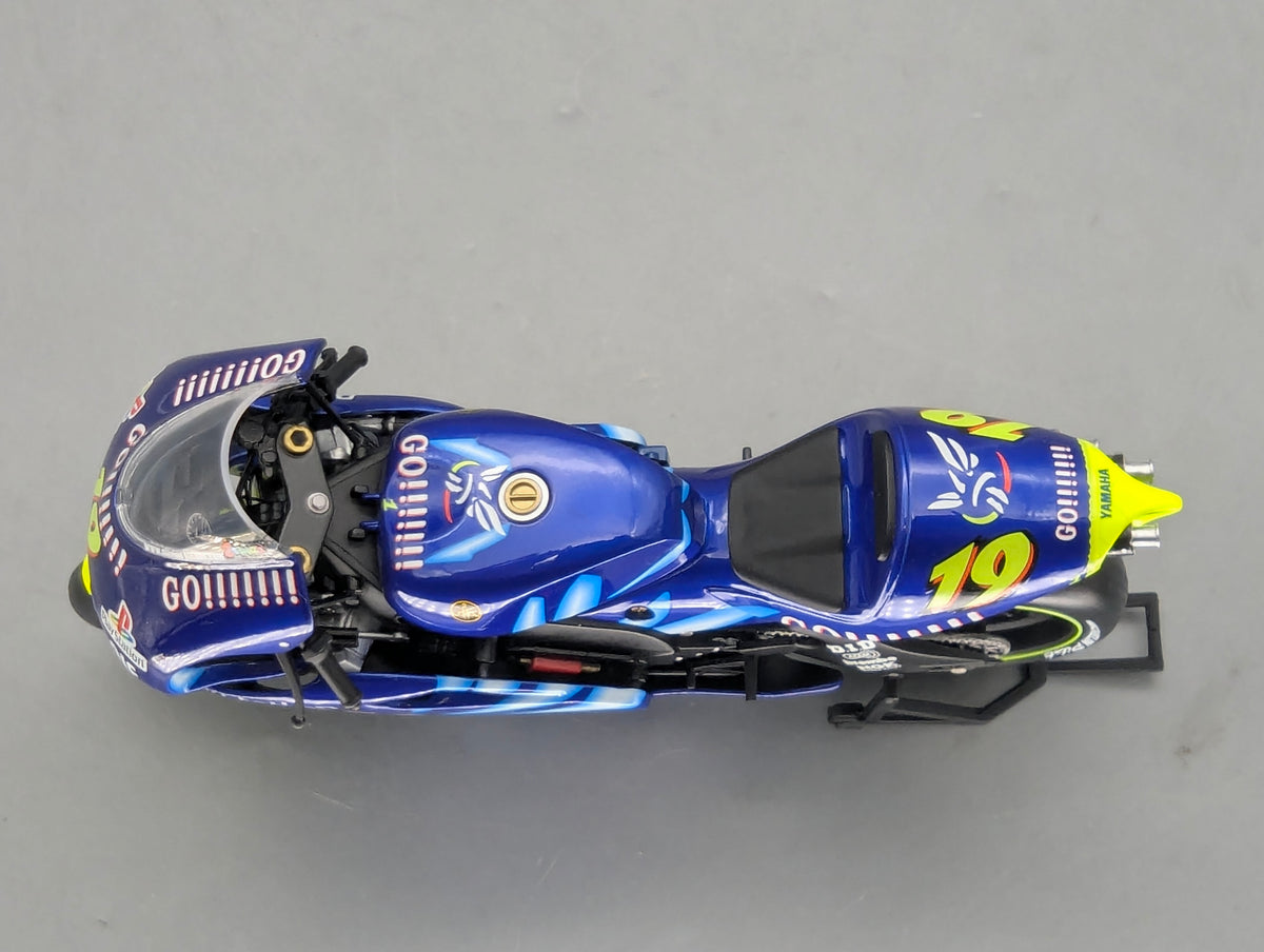 Motorrad Modell 1:12 Minichamps Yamaha YRZ 500 GP 2001 #19 Olivier Jacque OVP