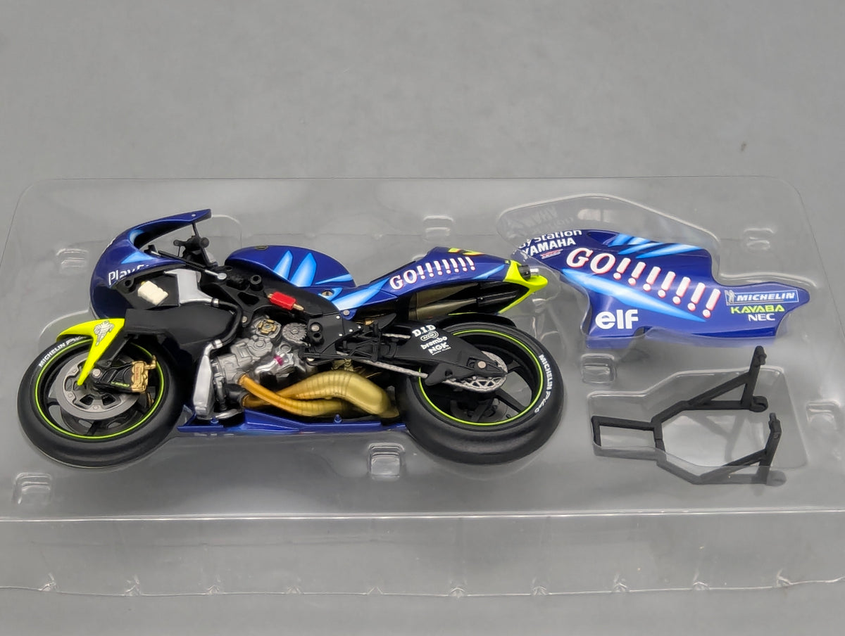 Motorrad Modell 1:12 Minichamps Yamaha YRZ 500 GP 2001 #19 Olivier Jacque OVP