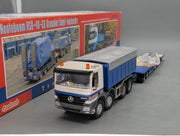 LKW Modell 1:50 NZG 537 Mercedes Benz Actros + Tieflader mit OVP