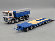 LKW Modell 1:50 NZG 537 Mercedes Benz Actros + Tieflader mit OVP