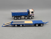LKW Modell 1:50 NZG 537 Mercedes Benz Actros + Tieflader mit OVP