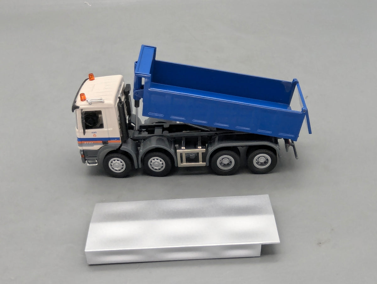 LKW Modell 1:50 NZG 537 Mercedes Benz Actros + Tieflader mit OVP