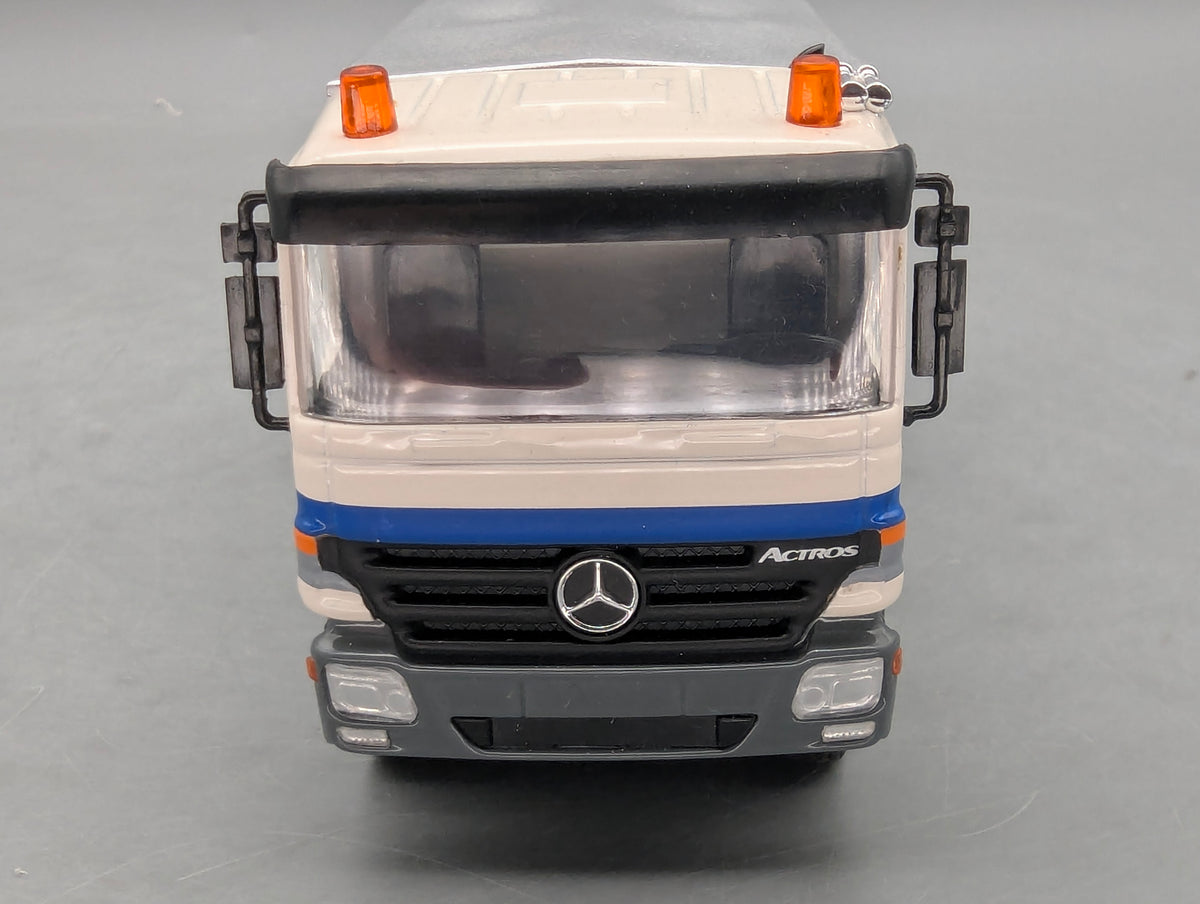 LKW Modell 1:50 NZG 537 Mercedes Benz Actros + Tieflader mit OVP