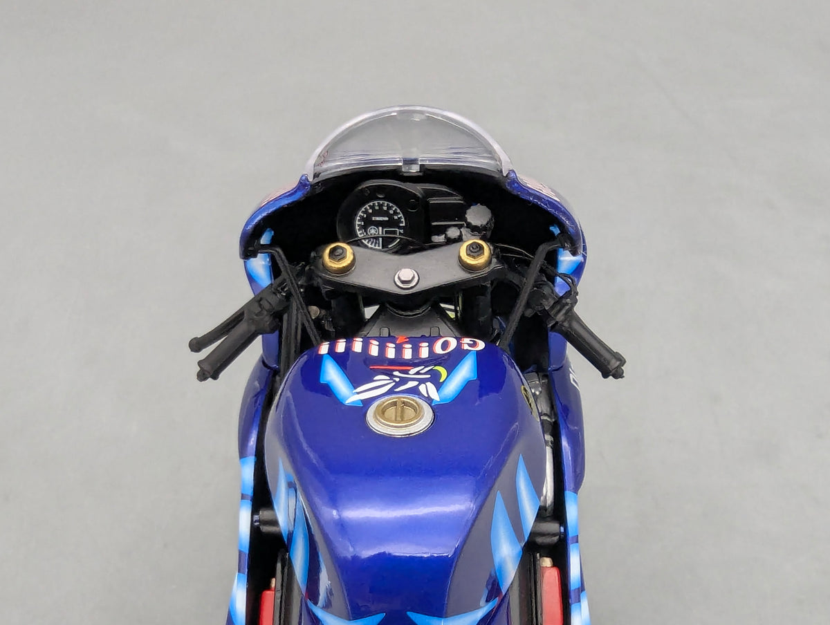Motorrad Modell 1:12 Minichamps Yamaha YZR 500 GP 2001 #56 Shinya Nakano mit OVP