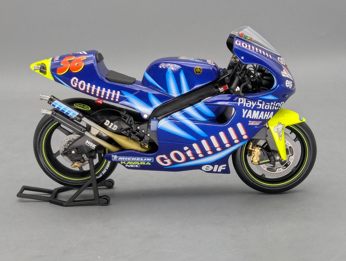 Motorrad Modell 1:12 Minichamps Yamaha YZR 500 GP 2001 #56 Shinya Nakano mit OVP
