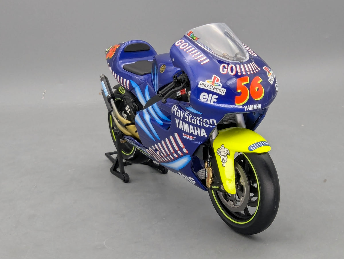 Motorrad Modell 1:12 Minichamps Yamaha YZR 500 GP 2001 #56 Shinya Nakano mit OVP