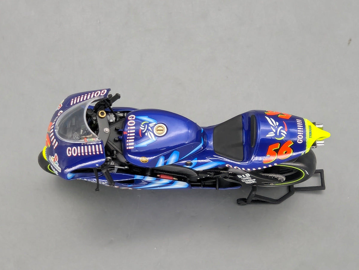 Motorrad Modell 1:12 Minichamps Yamaha YZR 500 GP 2001 #56 Shinya Nakano mit OVP