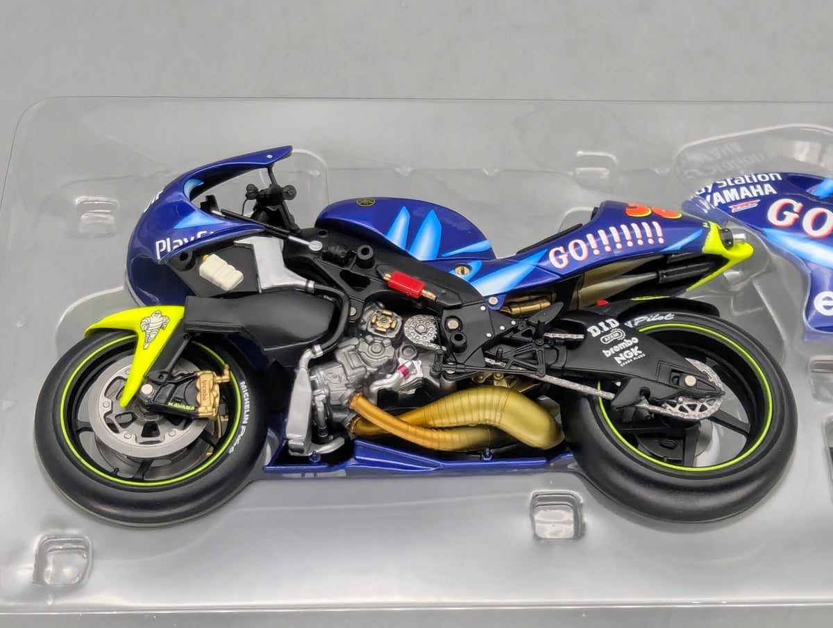 Motorrad Modell 1:12 Minichamps Yamaha YZR 500 GP 2001 #56 Shinya Nakano mit OVP