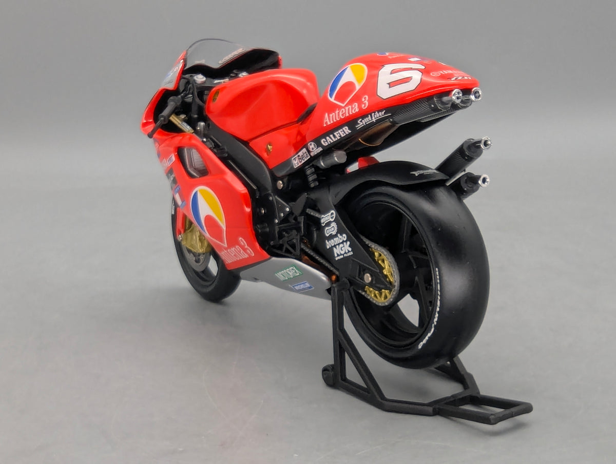 Motorrad Modell 1:12 Minichamps Yamaha YZR 500 GP 2001 #6 Norifumi Abe mit OVP