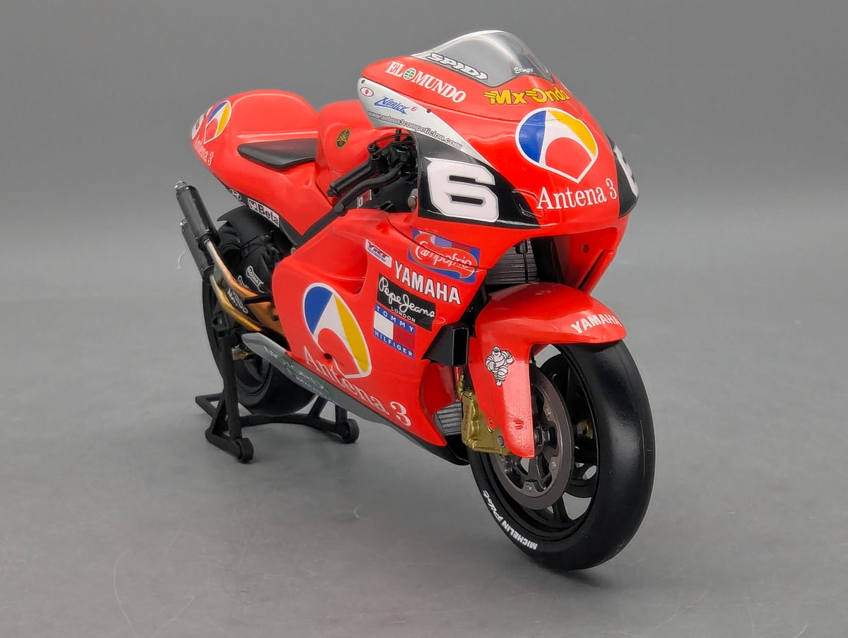 Motorrad Modell 1:12 Minichamps Yamaha YZR 500 GP 2001 #6 Norifumi Abe mit OVP