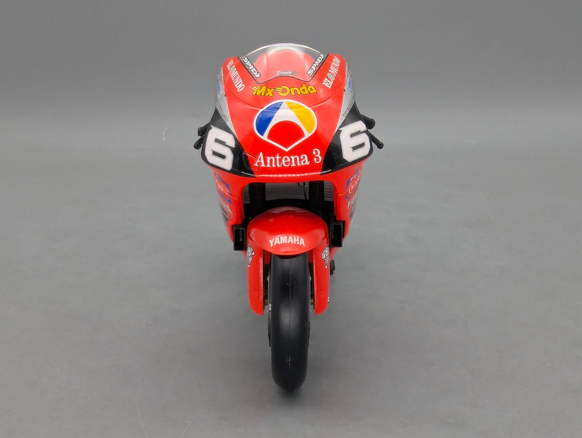 Motorrad Modell 1:12 Minichamps Yamaha YZR 500 GP 2001 #6 Norifumi Abe mit OVP