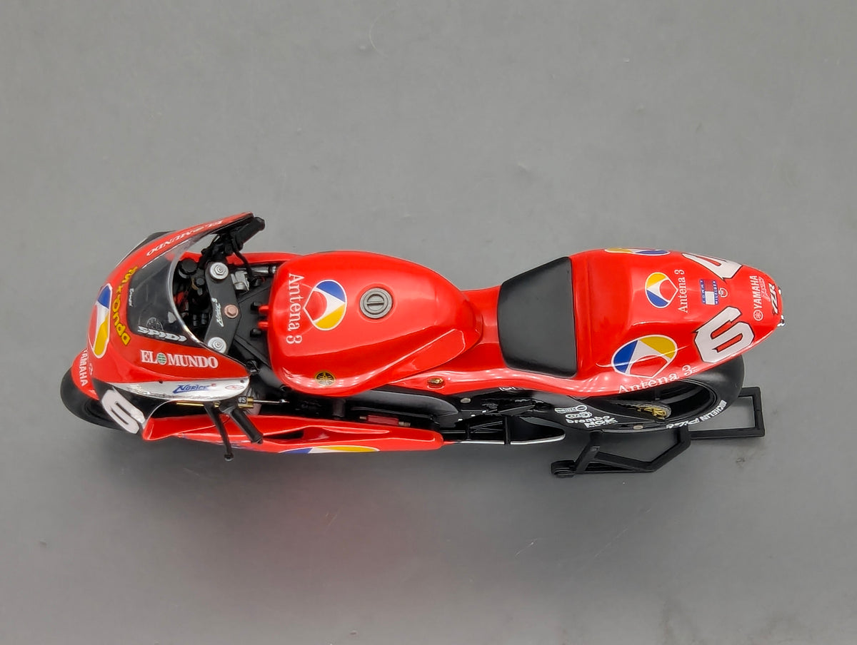 Motorrad Modell 1:12 Minichamps Yamaha YZR 500 GP 2001 #6 Norifumi Abe mit OVP