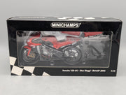 Motorrad Modell 1:12 Minichamps Yamaha YZR-M1 Moto GP 2002 #3 Max Biaggi mit OVP