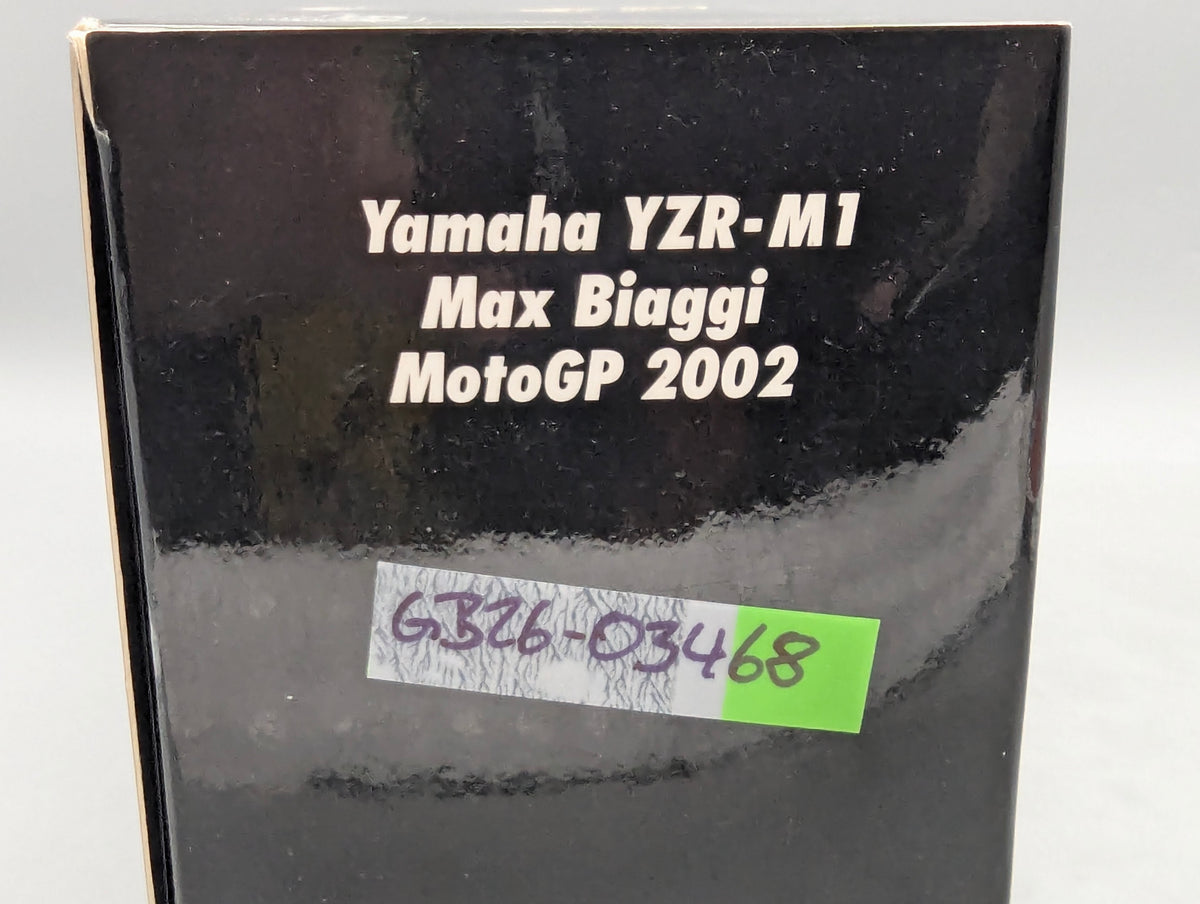 Motorrad Modell 1:12 Minichamps Yamaha YZR-M1 Moto GP 2002 #3 Max Biaggi mit OVP