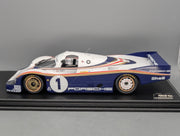Modellautos 1:12 TSM Porsche 956L WINNER 24h Le Mans 1982 #1 Ickx + Bell Vitrine