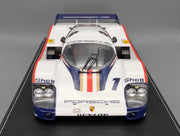 Modellautos 1:12 TSM Porsche 956L WINNER 24h Le Mans 1982 #1 Ickx + Bell Vitrine