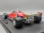 Modellautos 1:12 GP Replicas Ferrari 312 T4 2nd WC 1979 #12 G Villeneuve Vitrine