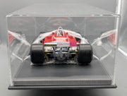 Modellautos 1:12 GP Replicas Ferrari 312 T4 2nd WC 1979 #12 G Villeneuve Vitrine