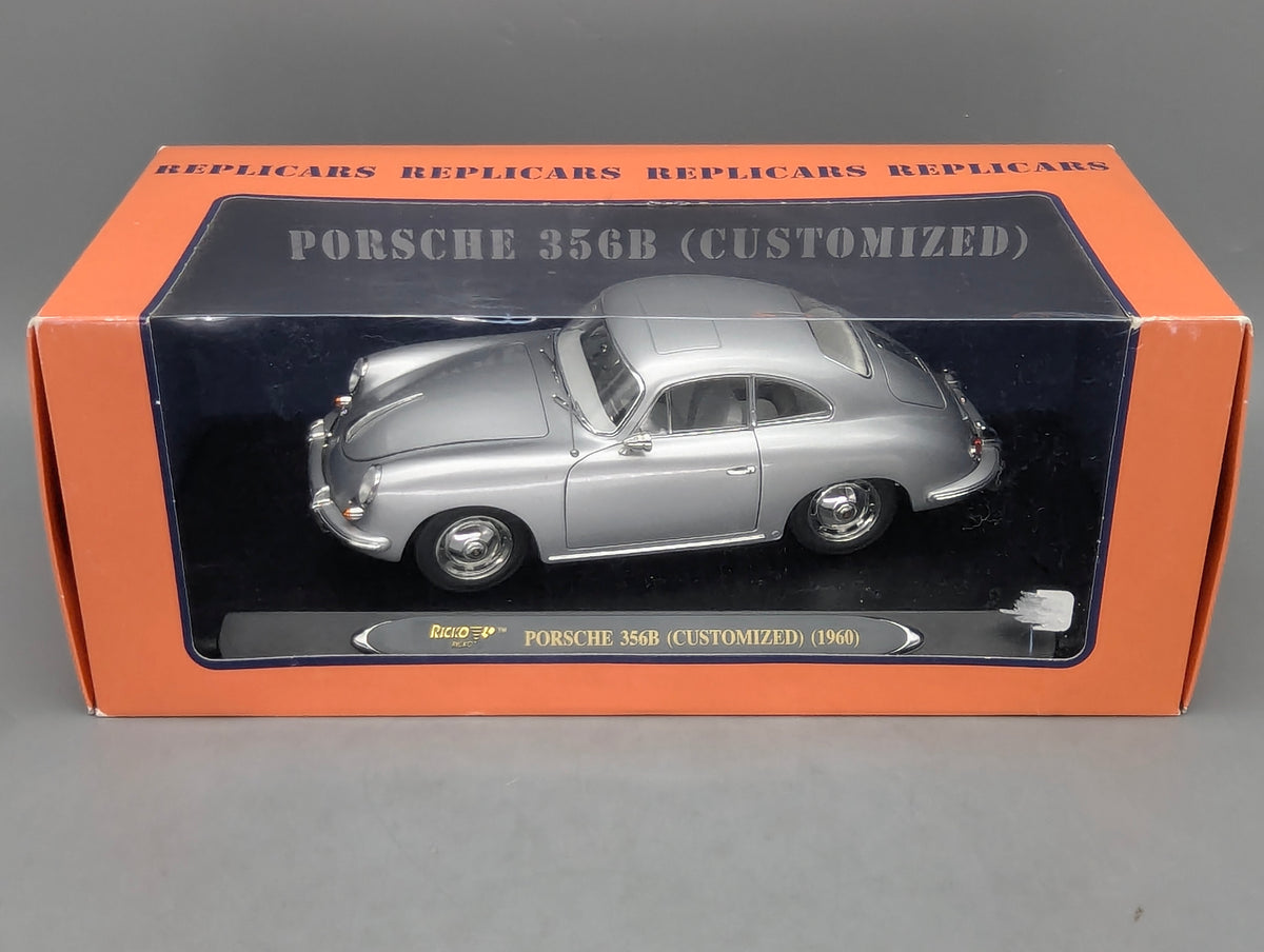 Modellautos 1:18 Ricko Porsche 356B Customized 1960 Silber mit OVP