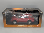Modellautos 1:18 AUTOart 70035 Toyota Harrier Rot Metallic mit OVP