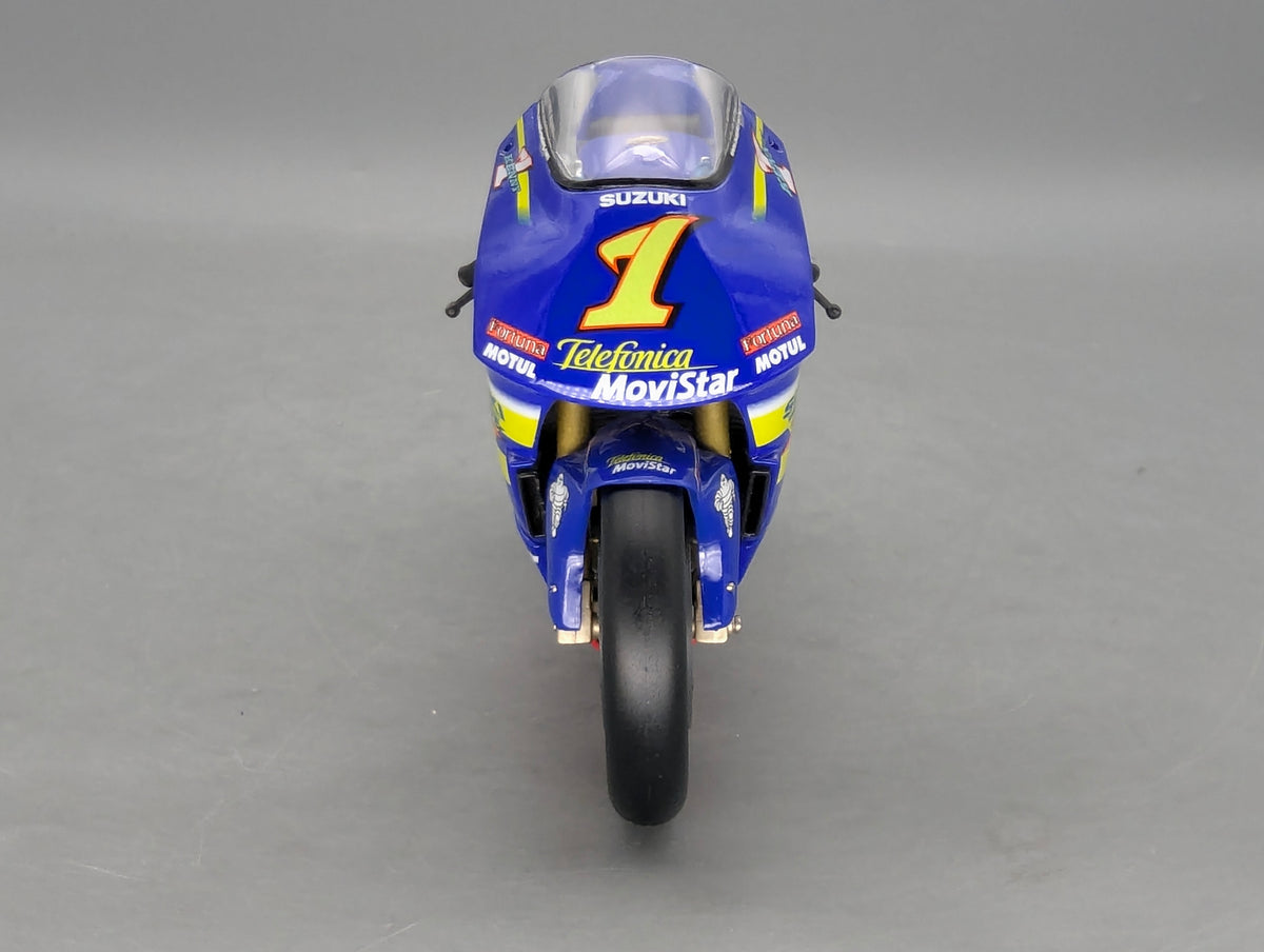 Motorrad Modell 1:12 Minichamps Suzuki RGV-Gamma GP2001 #1 Kenny Roberts mit OVP