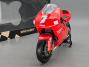Motorrad Modell 1:12 Minichamps Yamaha YZR 500 Moto GP 2001 #7 Carlos Checa OVP