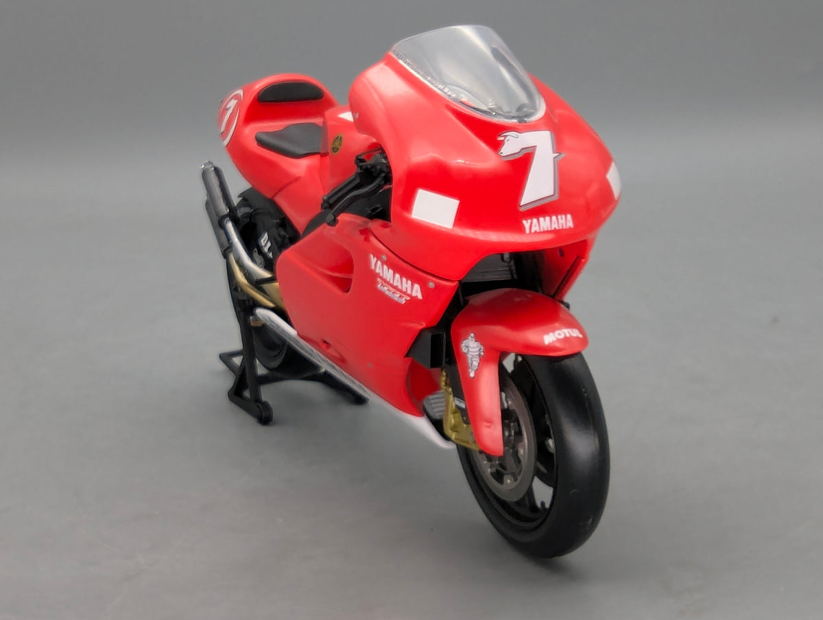 Motorrad Modell 1:12 Minichamps Yamaha YZR 500 Moto GP 2001 #7 Carlos Checa OVP
