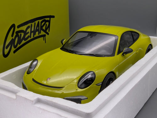 Modellautos 1:12 Minichamps Porsche 911 R Ring Police 2016 Lichtgrün mit OVP