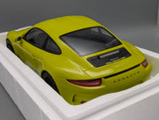 Modellautos 1:12 Minichamps Porsche 911 R Ring Police 2016 Lichtgrün mit OVP