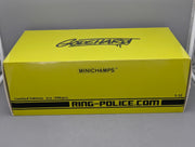 Modellautos 1:12 Minichamps Porsche 911 R Ring Police 2016 Lichtgrün mit OVP