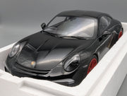Modellautos 1:12 Minichamps Porsche 911 R 2016 Schwarz mit OVP