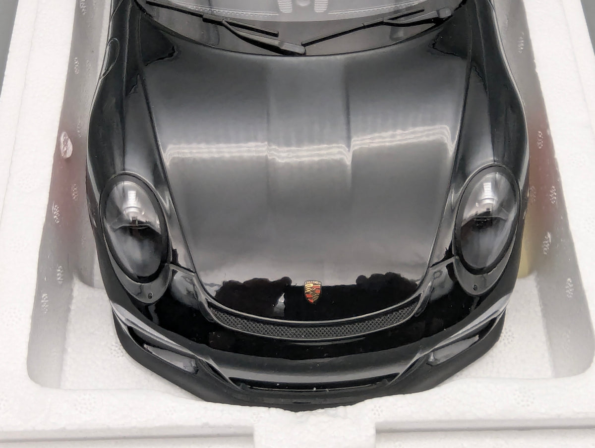 Modellautos 1:12 Minichamps Porsche 911 R 2016 Schwarz mit OVP