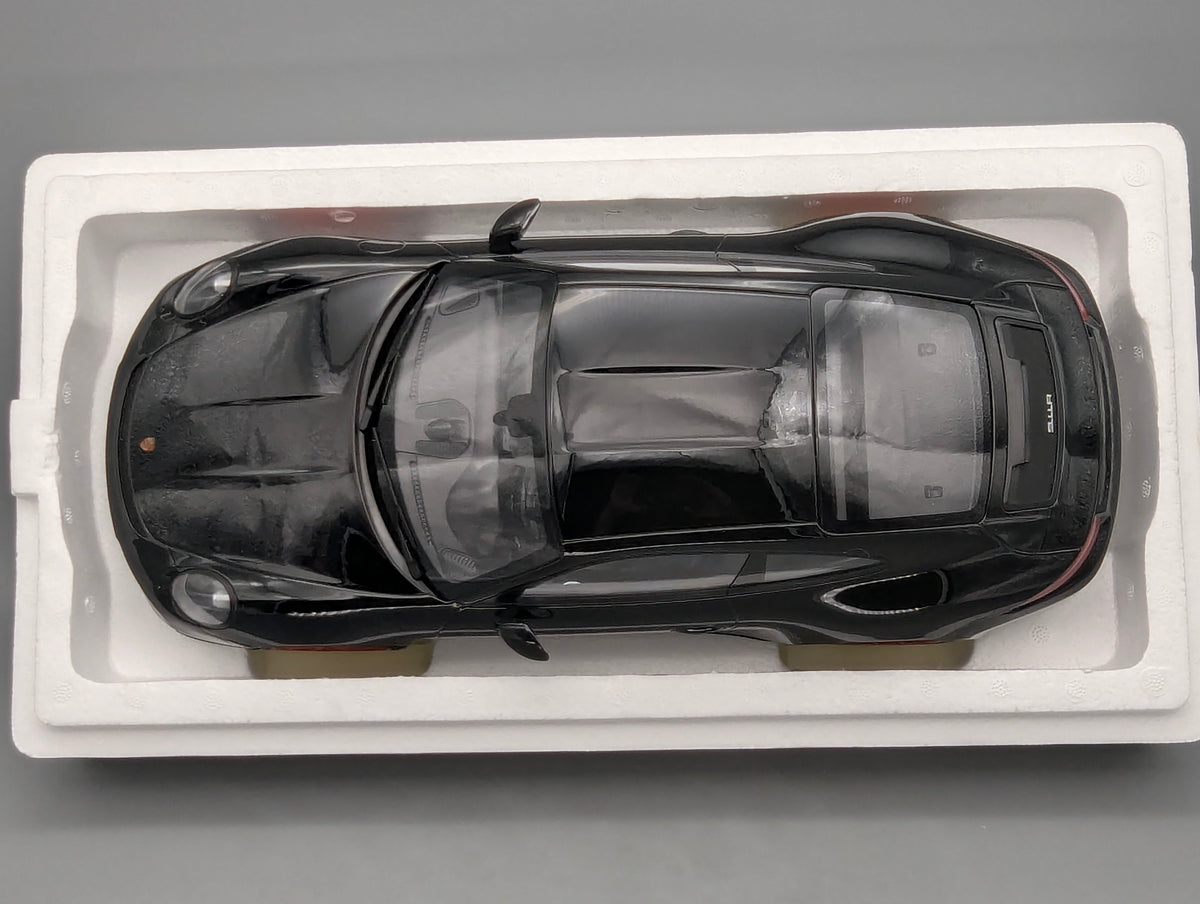 Modellautos 1:12 Minichamps Porsche 911 R 2016 Schwarz mit OVP